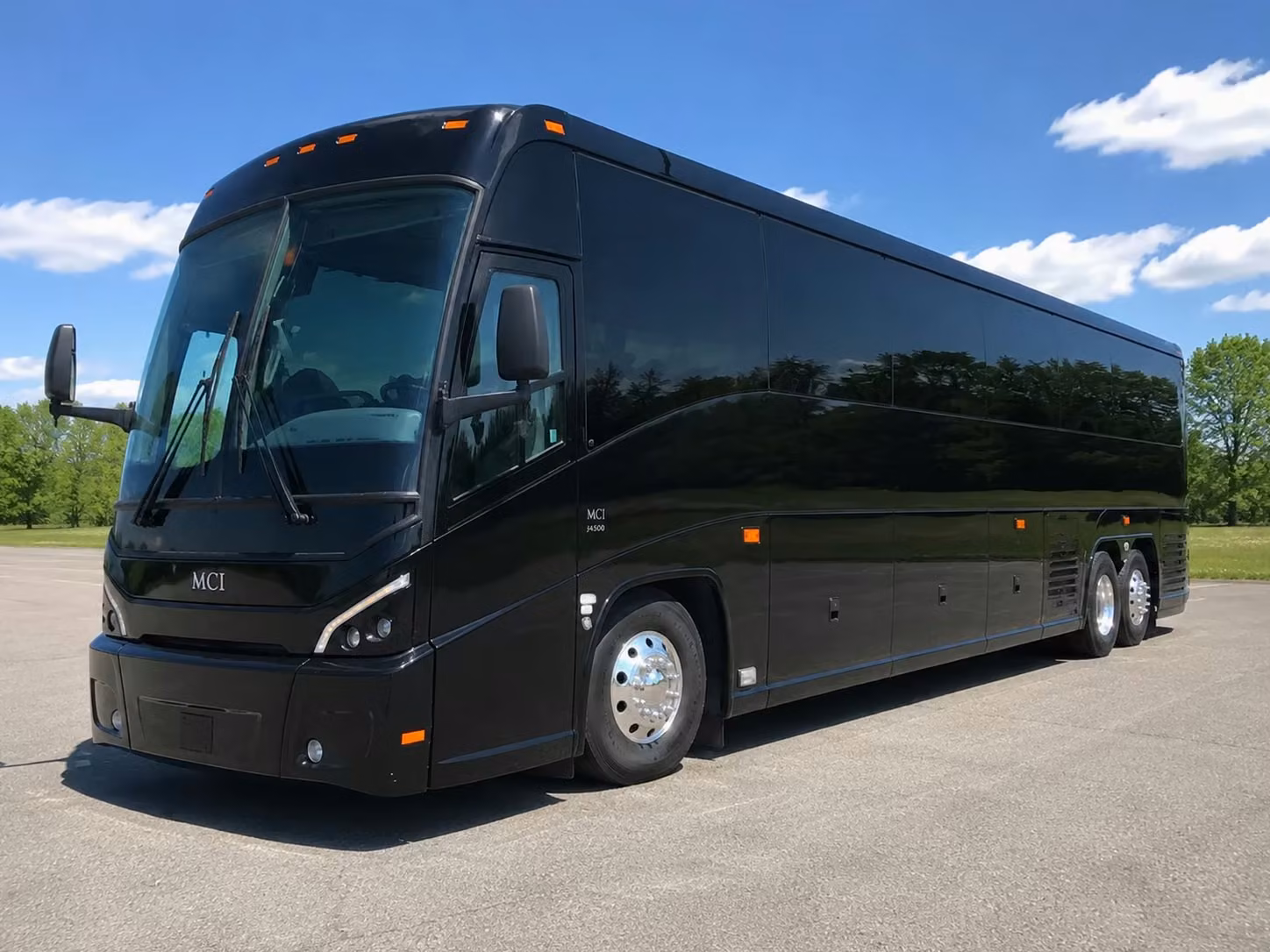 56 passenger charter bus