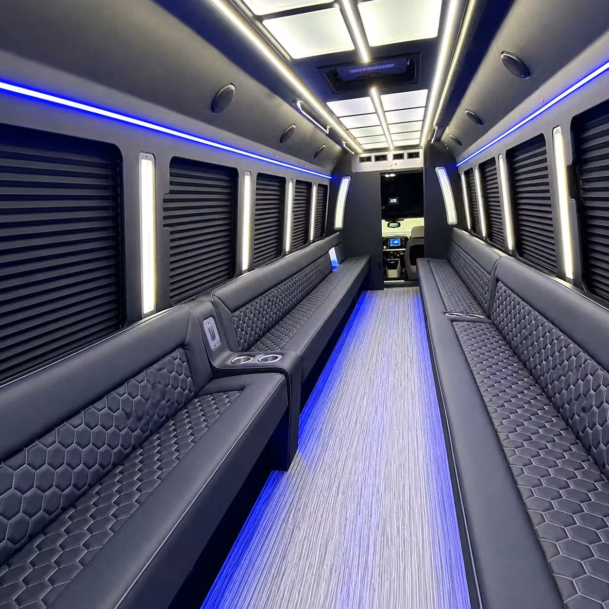 party bus interior
