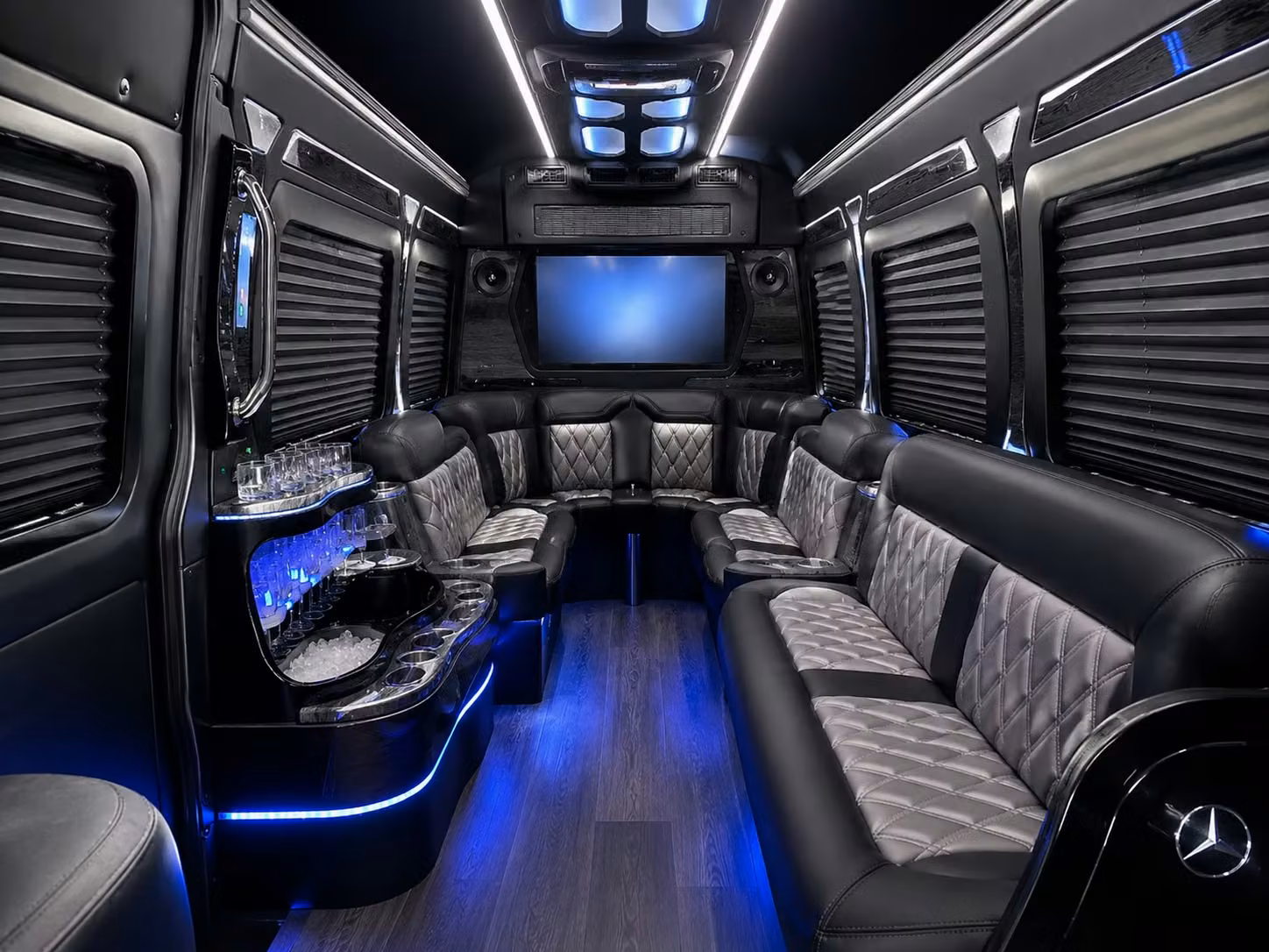 sprinter van transportation for groups and events across doral