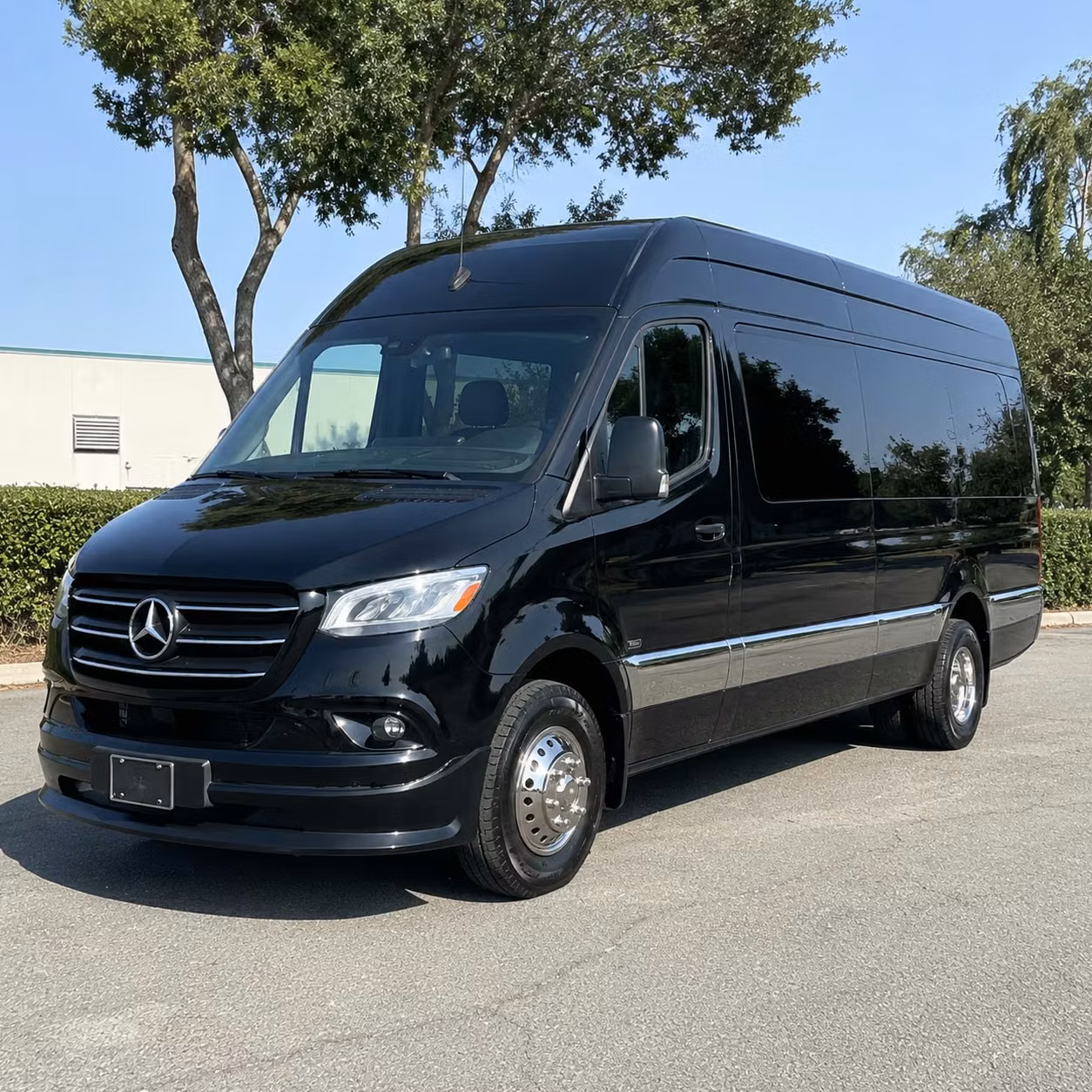 sprinter van with driver